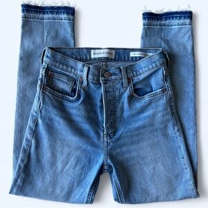 Denim Forum Women’s Light Blue The Yoko High Rise Slim Denim Jeans 26L